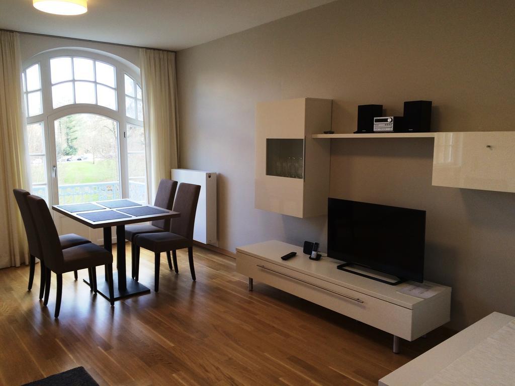 באד פירמונט Appartements Am Kurpark מראה חיצוני תמונה